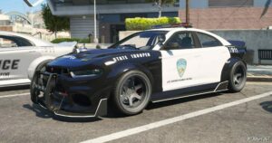 GTA 5 Police Buffalo STX Hellfire Custom Add-On|Fivem mod