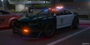 GTA 5 Police Vehicle Mod: Buffalo STX Hellfire Custom Add-On|Fivem (Image #3)