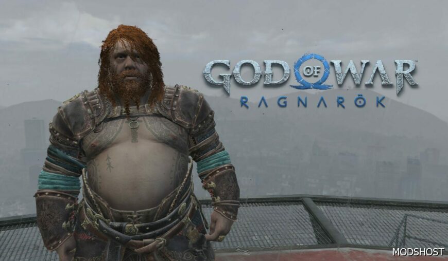 GTA 5 Player Mod: Thor (GOD of WAR: Ragnarok) Add-On PED