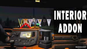ETS2 Mod: Interior Addon by Wolli FIX V1.4.7 (Featured)
