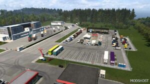 ETS2 Trucker Meeting on The A7 1.50 mod