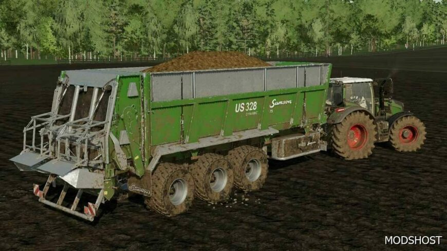 FS22 Trailer Mod: Samson US328 (Featured)