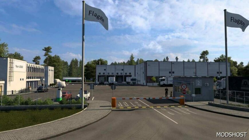 ETS2 Map Mod: Company Yard in Nürnberg 1.50 (Featured)