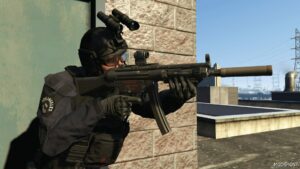 GTA 5 Weapon Mod: H&K MP5 EFT, Replace (Featured)