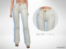 Sims 4 Belted Pants mod