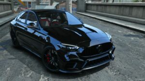 GTA 5 Mercedes-Benz Vehicle Mod: 2023 Mercedes-Amg C 63 S E Performance + KIT F1 Edition Add-On | Tuning | Animated | Vehfuncs V (Featured)