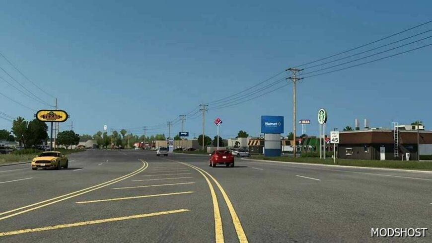 ATS Real Companies, GAS Stations & Billboards Extended V1.01.07 mod
