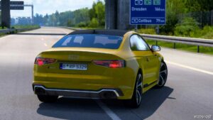 ETS2 Audi Car Mod: RS5 Coupe 2024 V1.1 1.50 (Image #3)