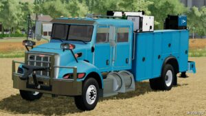 FS22 Peterbilt Mod: 340 Service Truck (Featured)