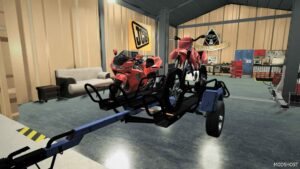 FS22 Mod: Motorcycle Trailer (Image #4)