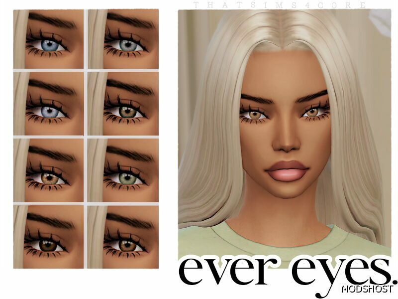 Sims 4 Ever Eyes – NON Defaults mod