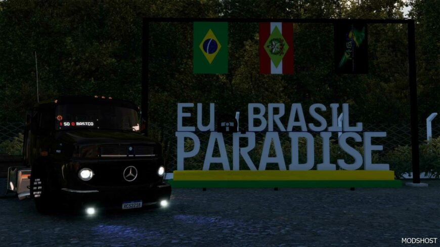 ETS2 Brazil Paradise 1.50 mod