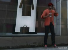 GTA 5 Player Mod: BF Material Cardigan by Joliebean for MP Male (Featured)
