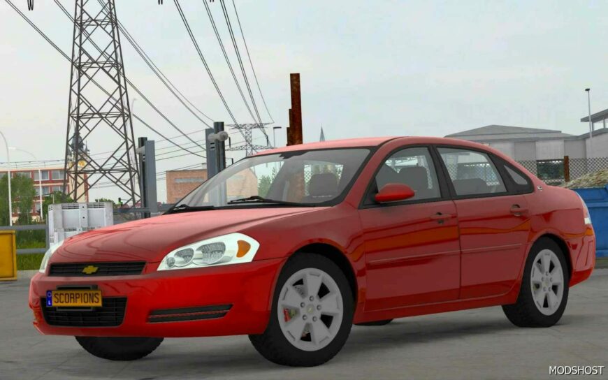 ETS2 Chevrolet Car Mod: Impala 2006 V1.1 1.50 (Featured)