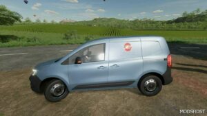 FS22 Renault Vehicle Mod: Kangoo Local French Bakeries V1.1 (Image #4)