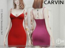 Sims 4 Female Clothes Mod: Viera Dress (Image #2)