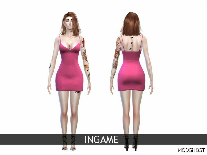Sims 4 Viera Dress mod