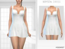 Sims 4 Krysta Dress mod