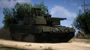 GTA 5 Leopard 2 Skyranger Add-On mod
