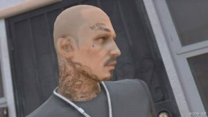 GTA 5 Player Mod: Joker | Face Skin for MP Male (Featured)