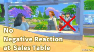 Sims 4 Mod: No Negative Reaction at Sales Table (Featured)