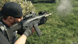 GTA 5 Weapon Mod: MK16 EFT, MK2 Replace (Image #4)