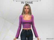 Sims 4 Sylvia TOP mod