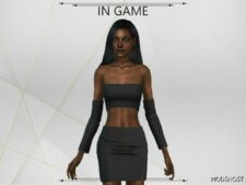 Sims 4 Elder Clothes Mod: Tianna SET (Featured)