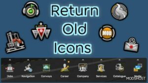 ETS2 Return OLD Icons V1.2 mod
