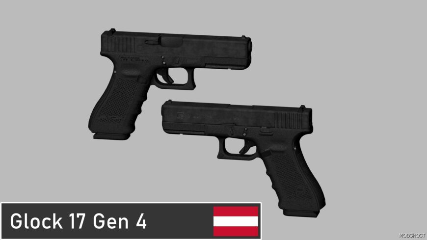 GTA 5 Glock 17 GEN 4 Animated V2.0 mod