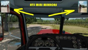 ATS Mirrors Part Mod: Mini Mirrors 1.50 (Featured)