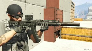 GTA 5 Weapon Mod: AK-104 EFT, Replace (Image #2)