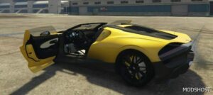 GTA 5 Bugatti Vehicle Mod: W16 Mistral Add-On V1.1 (Image #4)