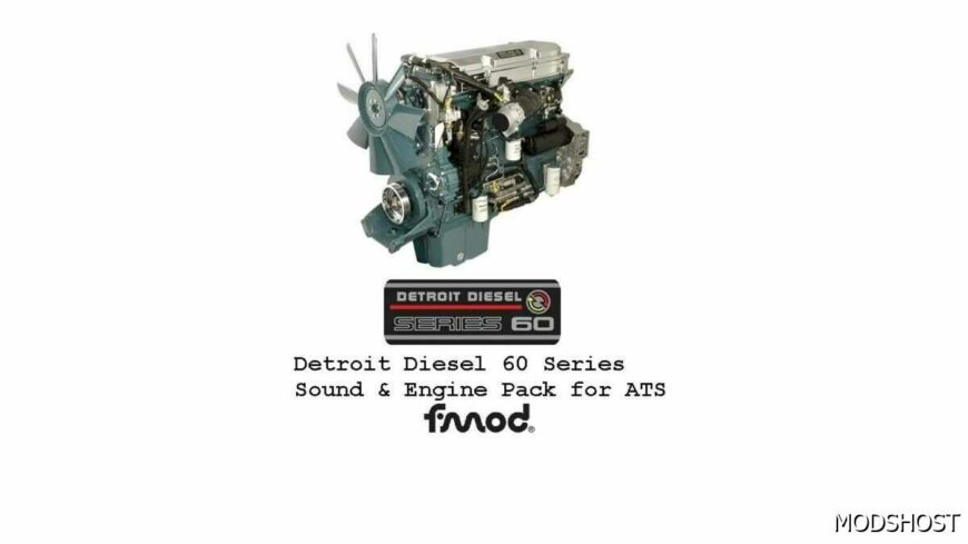 ATS Detroit Diesel 60 Series Engines Pack 1.50 mod
