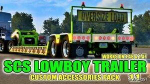 ATS Lowboy Trailer Accessories Pack 1.50 mod