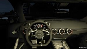 ETS2 Audi Car Mod: TTS Roadster 2023 V1.2 (Image #4)