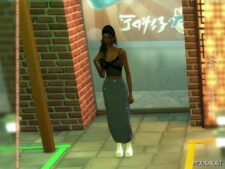 Sims 4 Adult Clothes Mod: KOU Skirt (Image #2)