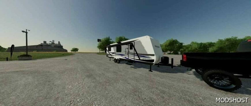 FS22 Trailer Mod: Outback Camper (Featured)