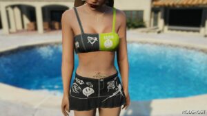 GTA 5 Player Mod: Sweet Jeans SET V1.1 (Image #3)