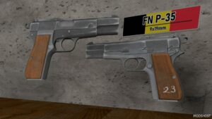 GTA 5 Weapon Mod: FN P-35 Animated (Image #3)