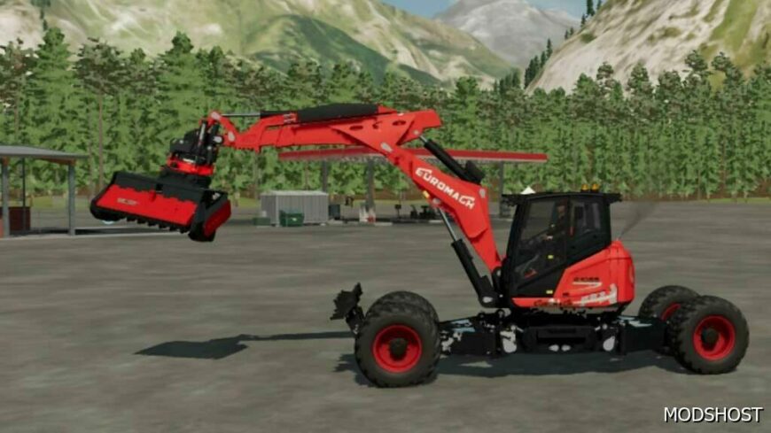 FS22 Forklift Mod: Euromach R1055 Forester (Featured)