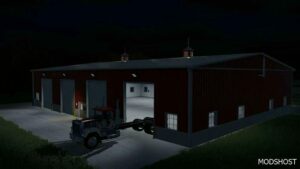 FS22 Placeable Mod: American Midwest Truck Shop (Image #5)