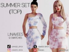 Sims 4 Everyday Clothes Mod: ADA – Summer SET (Image #2)