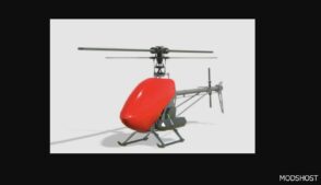 FS22 Helicopter Vehicle Mod: RC Helicopter (Featured)