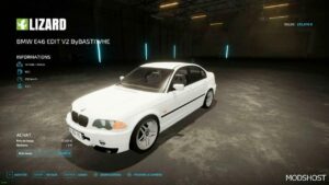 FS22 BMW Car Mod: E46 Edit V2.0 (Image #2)