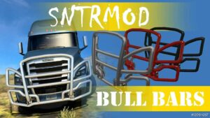 ATS Freightliner Part Mod: Bull Bars 1.50 (Featured)