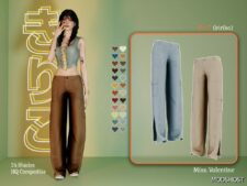 Sims 4 Kiriko Pants mod