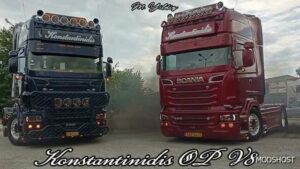 ETS2 Open Pipe Sound Mod: Konstantinidis Open Pipe V8 1.50 (Featured)
