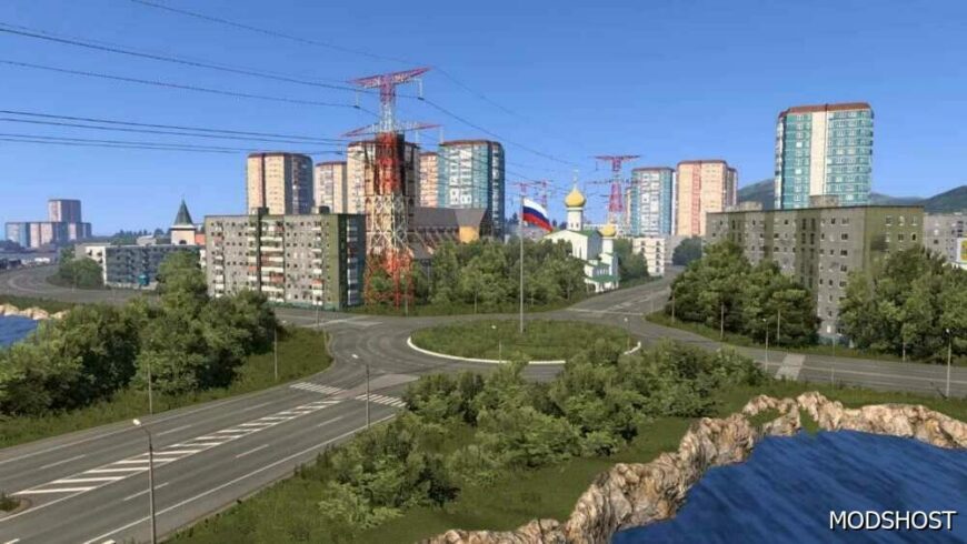 ETS2 Map Mod: Russian Expansion 1.50 (Featured)