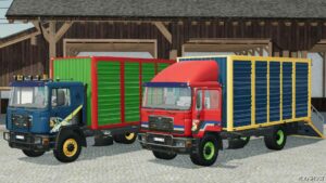 FS22 MAN 19.403 Animal Transport Truck mod